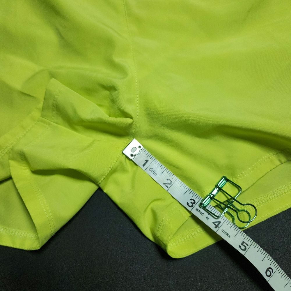 Nike Dry Women's Dri-Fit 3" Running Shorts Variety Green XL - Picture 5 of 6